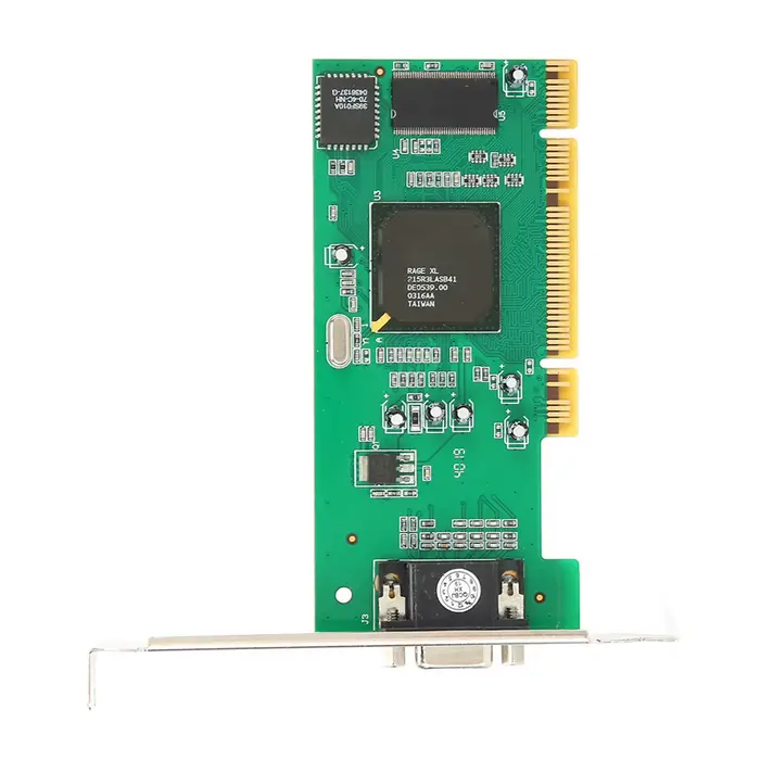 Carte graphique VGA PCI 8 mo 32 bits accessoires informatiques de bureau multi-affichage pour ATI Rage XL PCI