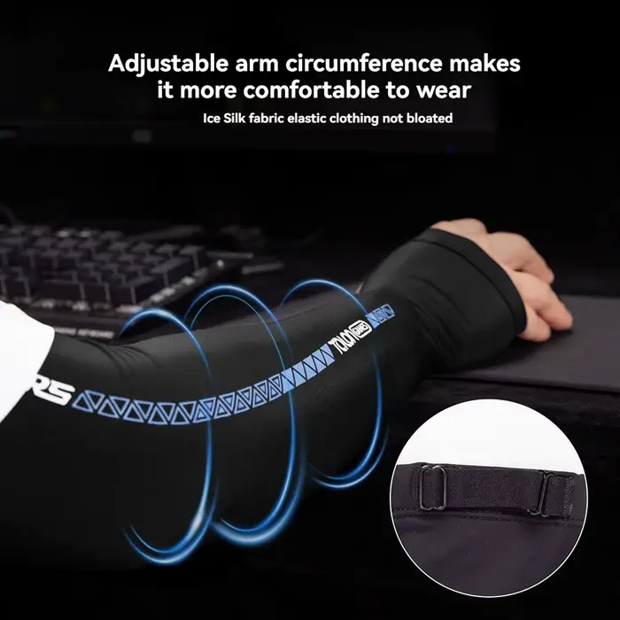 OBTENEZ! Manchon ESports pour joueurs – réduit la friction, absorbe la sueur, effet de refroidisseme