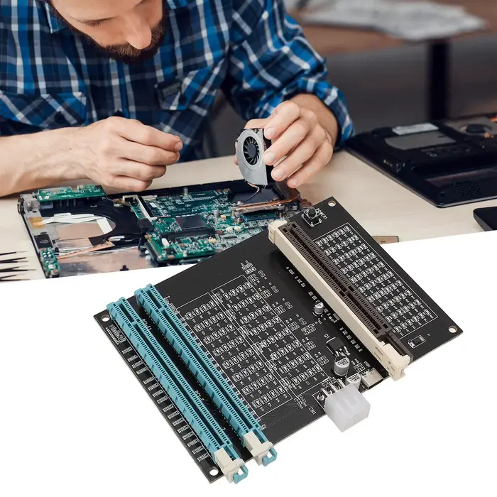 Testeur de carte graphique avec lumière AGP PCI-E