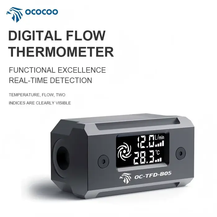 OCOCOO – Compteur de débit d'eau pour boîtier PC