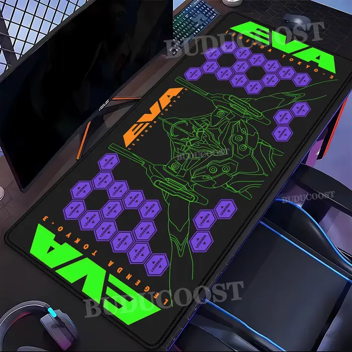 Grand tapis de souris E-E-Evangelione