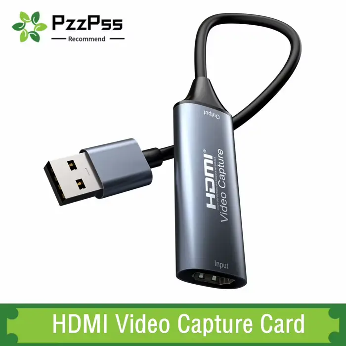 Carte d'acquisition vidéo HDMI 4K 30Hz HDMI vers USB 2.0 USB 3.0 USB-C