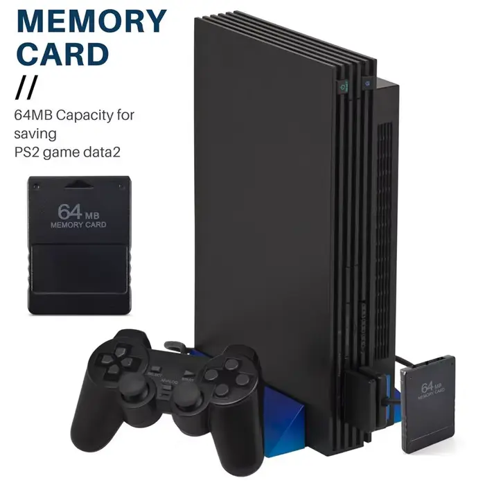 Nouvelle carte mémoire 64 Mo pour console de jeu Playstation 2 PS2