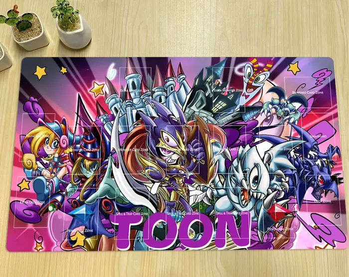 YuGiOh Toon Monster TCG tapis magicien foncé fille