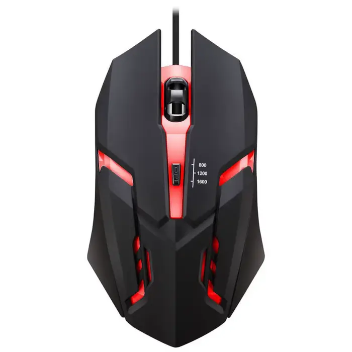 20251 PC identique M01 sport LED lumineux rétro-éclairé USB filaire souris de jeu pour ordinateur de
