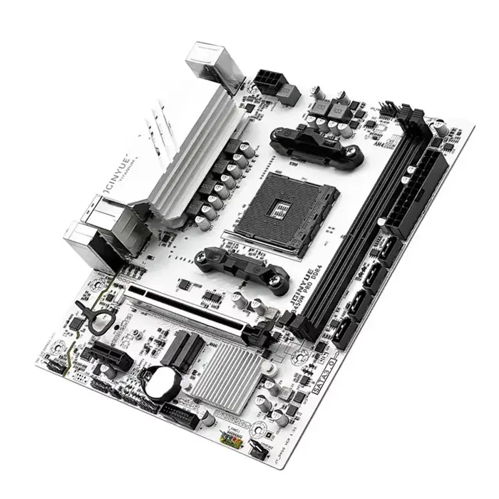 B450M Pro ARGB carte mère de jeu AMD B450 Chipset AM4 prise Support HDMI DP VGA NVME SATA 3.0 6 Gb/s pour la construction de PC de jeu