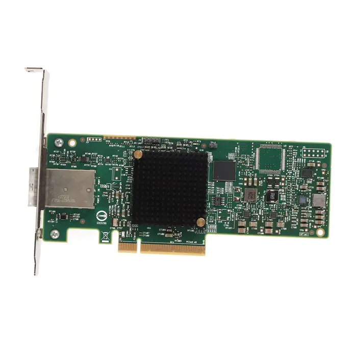 Carte contrôleur RAID LSI 9300 8e professionnelle 12G externe PCIe SAS SATA HBA pour ordinateur