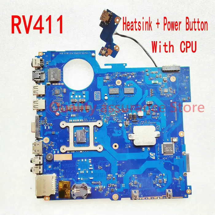 Carte mère pour ordinateur portable Samsung NP-RV411 RV411