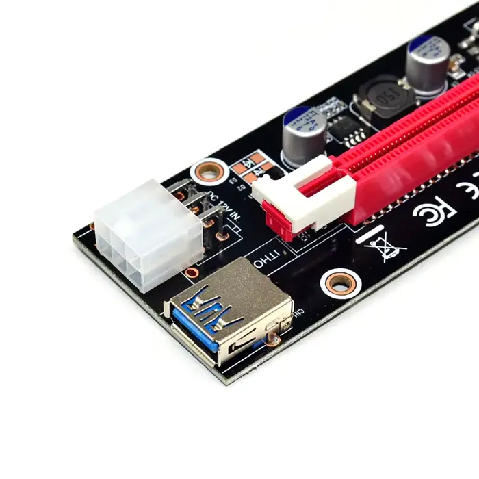 Mini PCIe à PCI express 16X Riser pour ordinateur portable