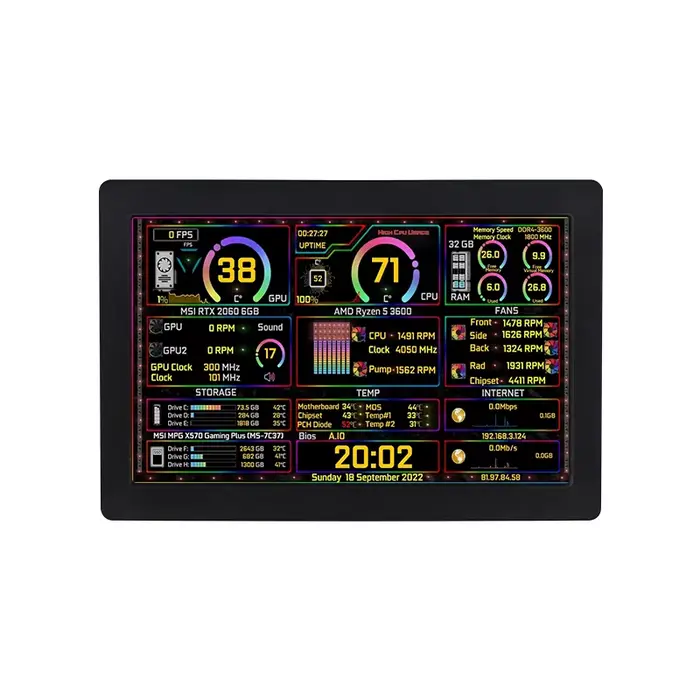 Écran secondaire USB IPS 5/7 pouces