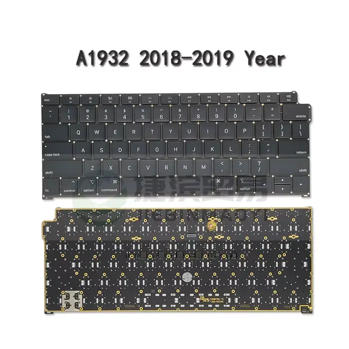 Nouveau clavier de remplacement pour ordinateur portable A1706 A1707 A1708 A1989 A1990