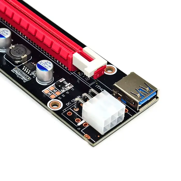 Mini PCIe à PCI express 16X Riser pour ordinateur portable