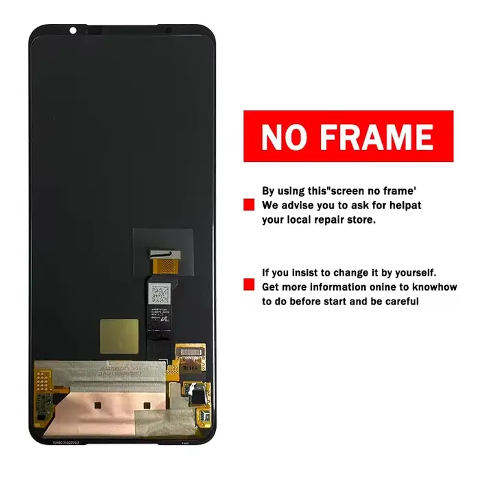 6.78 "AMOLED pour Asus ROG 6 téléphone 6 6D AI2201C AI2203 écran d'affichage LCD + numériseur d'écran tactile