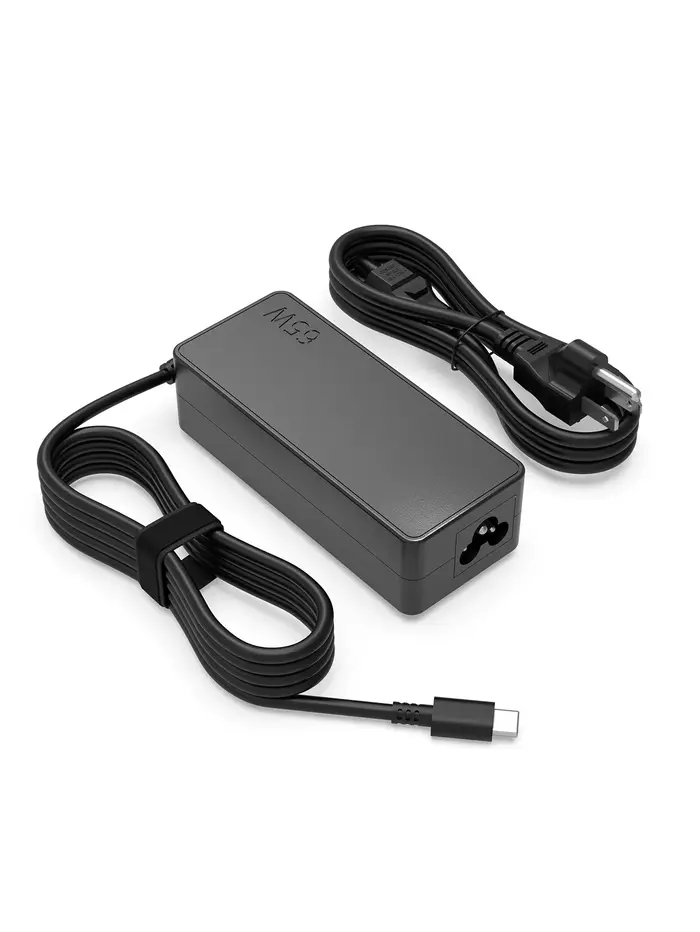 Reletech-Chargeur USB Type-C 65W pour ordinateur portable