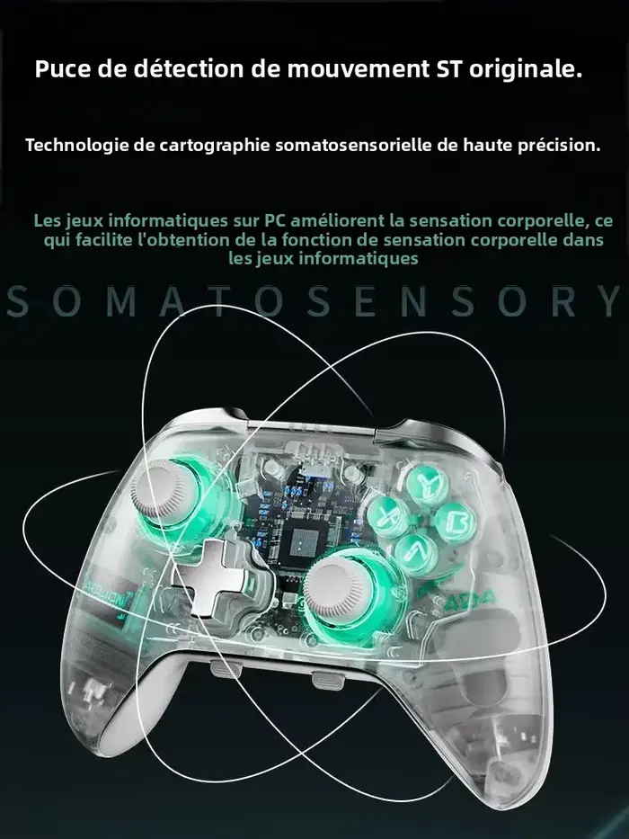 Coque de joystick K20TMR pour console de jeu rétro Switch 2/1