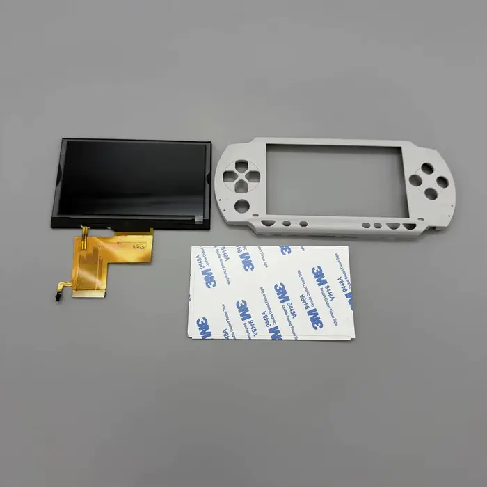 Écran plastifié PSP1000 LCD entièrement laminé pour Sony PlayStation Portable/PSP1000. Livraison de la couverture avant personnalisée