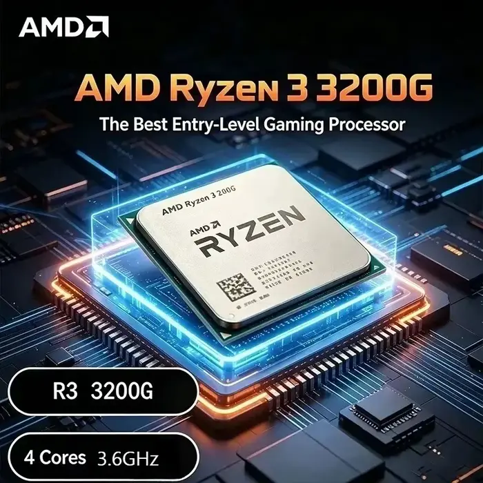 Processeur de jeu d'entrée de gamme 100% neuf et original