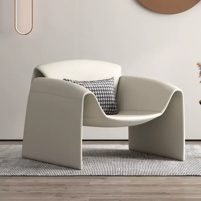 MOMO-Chaise simple en forme de crabe, meuble de salon, de luxe, minimaliste, italien, haut de gamme,