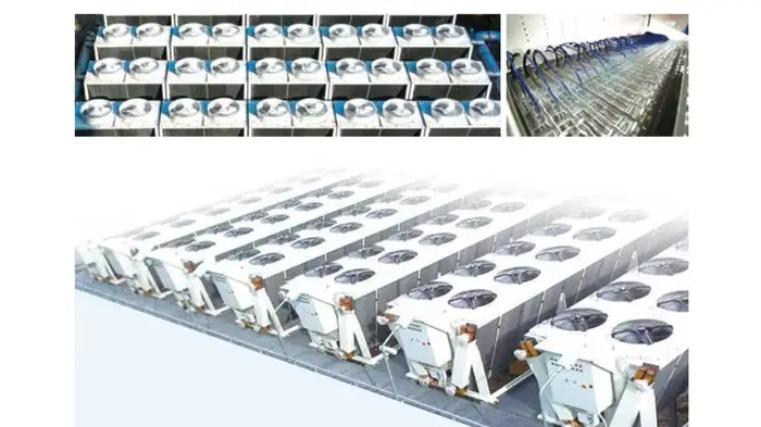 Système de dissipation thermique intégré pour armoire de refroidissement liquide : échangeur + pompe + contrôle de la température