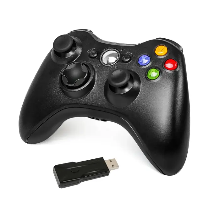 Manette de jeu PC pour Xbox 360 2.4G