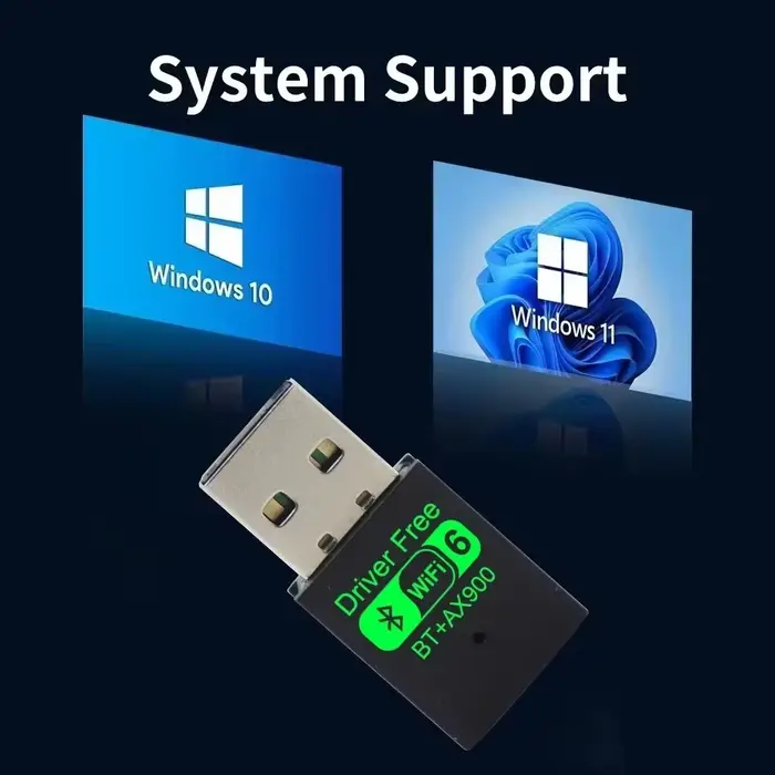 Wifi 6 Mini USB Dongle carte réseau BT 5.4 récepteur