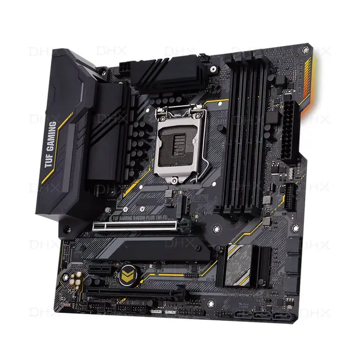 HDMI USB 3.2 ATX pour carte mère ASUS TUF GAMING B460M-PLUS (WI-FI) DDR4 128G PCI-E 4.0 M.2 Intel B460 (LGA 1200) Micro ATX