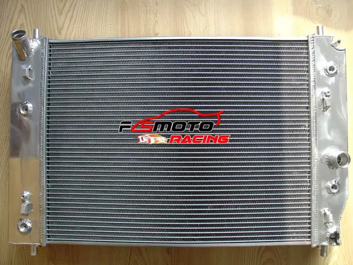 Refroidissement de radiateur en aluminium à 3 rangées de 64mm pour refroidisseur d'huile Double Chevrolet Corvette C6
