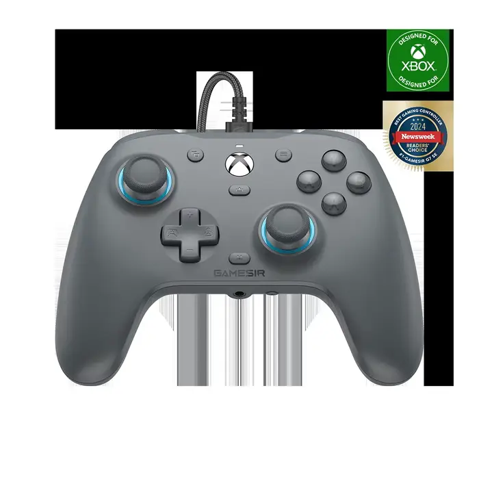 Nouveau contrôleur de jeu GameSir G7 SE gris manette filaire pour Xbox série X S, XSS XSX Xbox One,