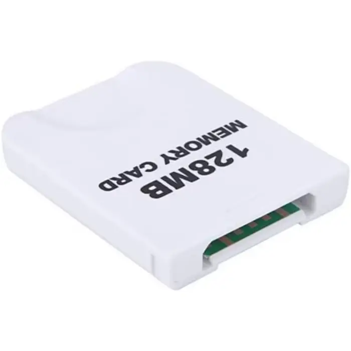 Carte mémoire 8M/16M/32M/64M/128M pour GameCube pour NGC pour accessoires de jeu Wii cartes de stockage