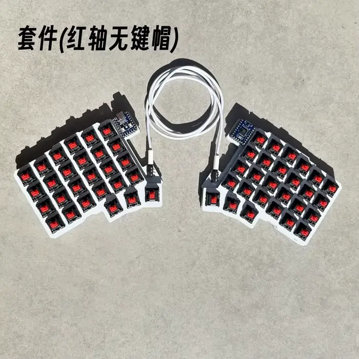 Silakka54 clavier fendu filaire Support d'échange à chaud QMK/VIAL