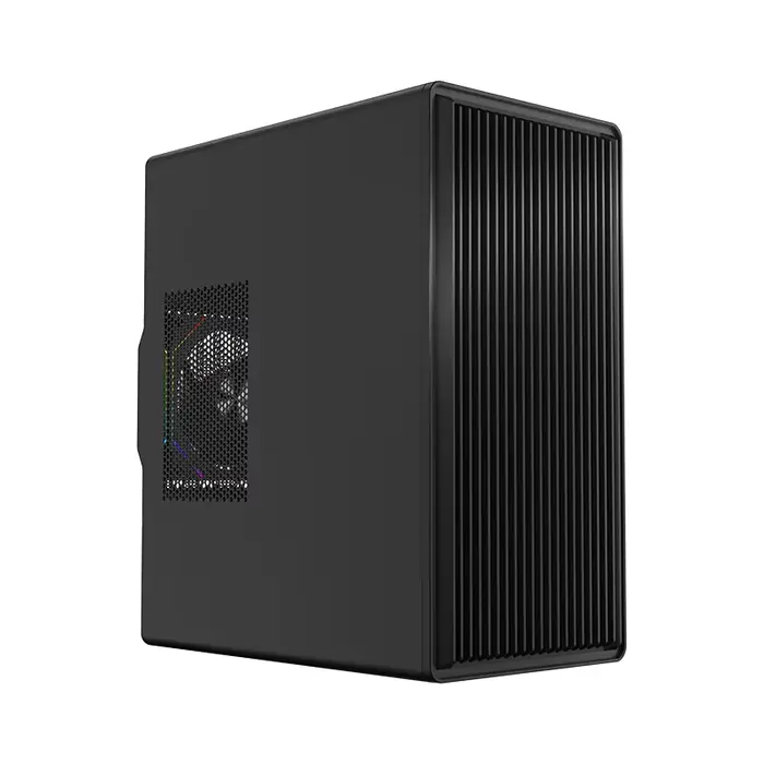 WJCOOLMAN Série Craftsman - Petit châssis pour ordinateur de bureau domestique - Prend en charge la 