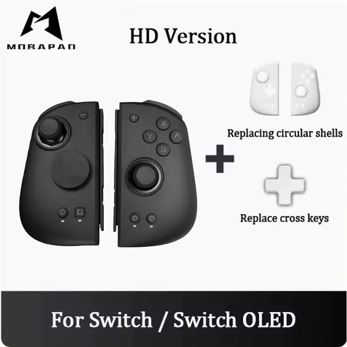 Manette de jeu Bluetooth Mobapad M6 HD Gemini2 avec joystick à effet Hall