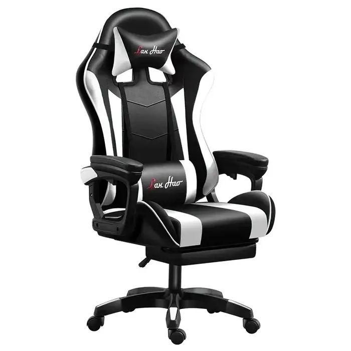Chaise de Gaming Ergonomique et Confortable, Mobilier Multifonctionnel pour Ordinateur, Bureau et Ma