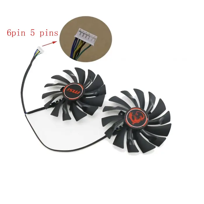 Ventilateur de refroidissement pour carte graphique MSI R9 390 R9 380 R7 370 GTX 980 980Ti 970 960 9