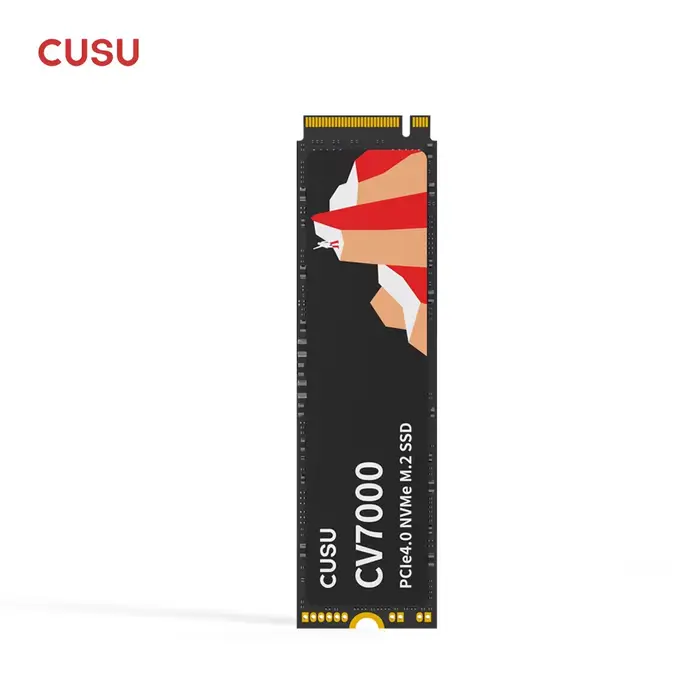 Disque SSD CUSU 1 To 2 To 512 Go 4 To M.2 NVMe PCIe 4.0 M.2 2280 Clé M pour PS5 Ordinateur Portable 