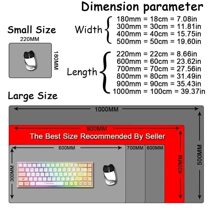 Tapis de souris de jeu HD Alienware Animation clavier d'ordinateur