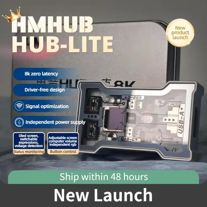HMLAB HUB 2-à-3 ports, extenseur Lite