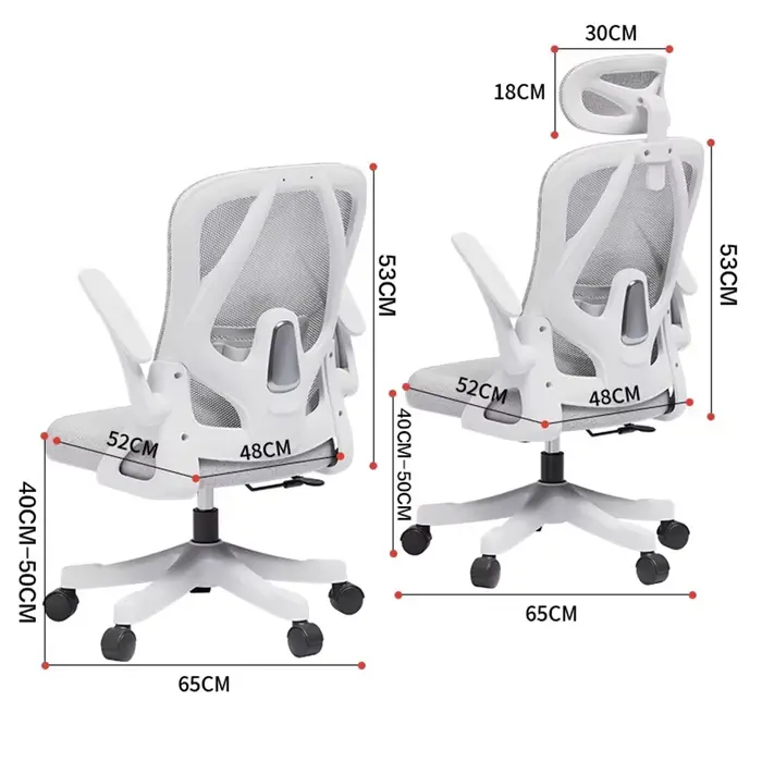 Appui-tête chaise De jeu confortable maille Lombaire ergonomique