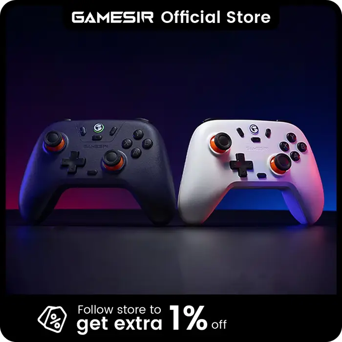 GameSir Nova Lite contrôleur de commutateur sans fil manette Bluetooth avec effet Hall pour Nintendo