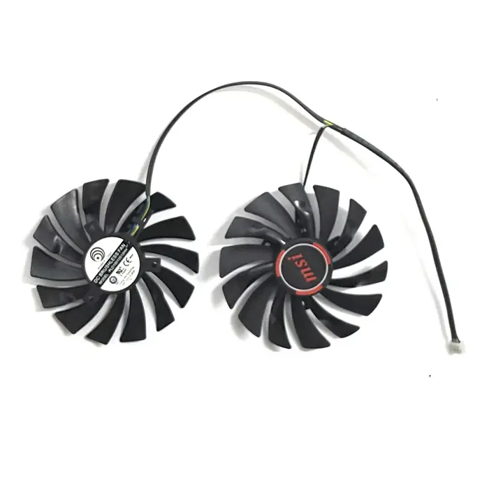 Ventilateur de refroidissement pour carte graphique MSI R9 390 R9 380 R7 370 GTX 980 980Ti 970 960 950 GAMING 95MM 4PIN PLD10010S12HH GTX 980 970 GPU FAN