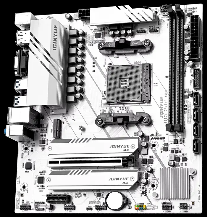 JGINYUE B550M GAMING ARGB carte mère prend en charge Ryzen 4000-5000 CPU EXPO PC de bureau DDR4 MAX 64GB