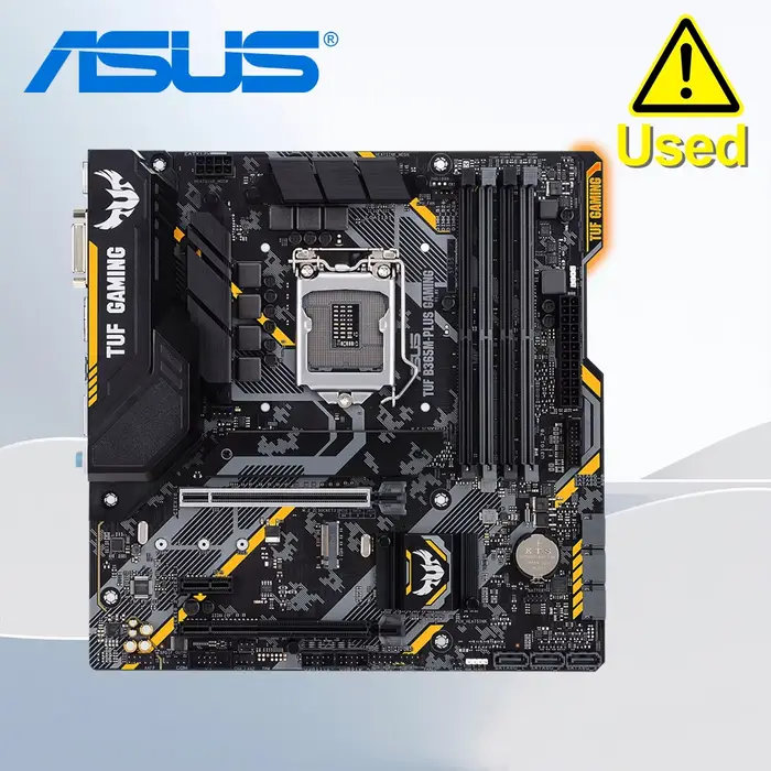 ASUS TUF B365M-PLUS GAMING LGA 1151 1×DVI 1×HDMI PCI-E 3.0 ×DDR4 1×Display Port