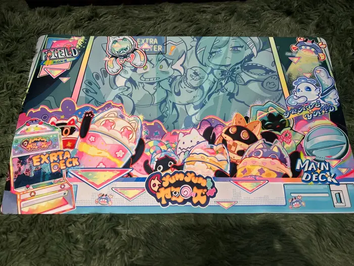 Tapis de jeu original DIY Yugioh LiveTwin et délicieux
