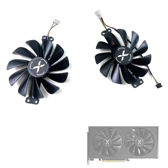 Ventilateur de refroidissement CF1010U12S FDC10U12S9-C SWFT 210 RX6600 6600XT