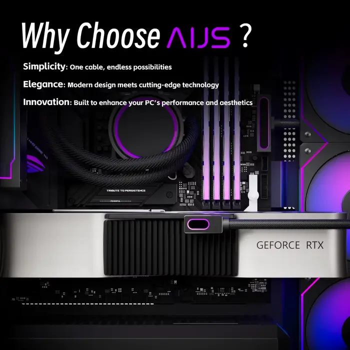 Câble modulaire AIJS GPU16PIN