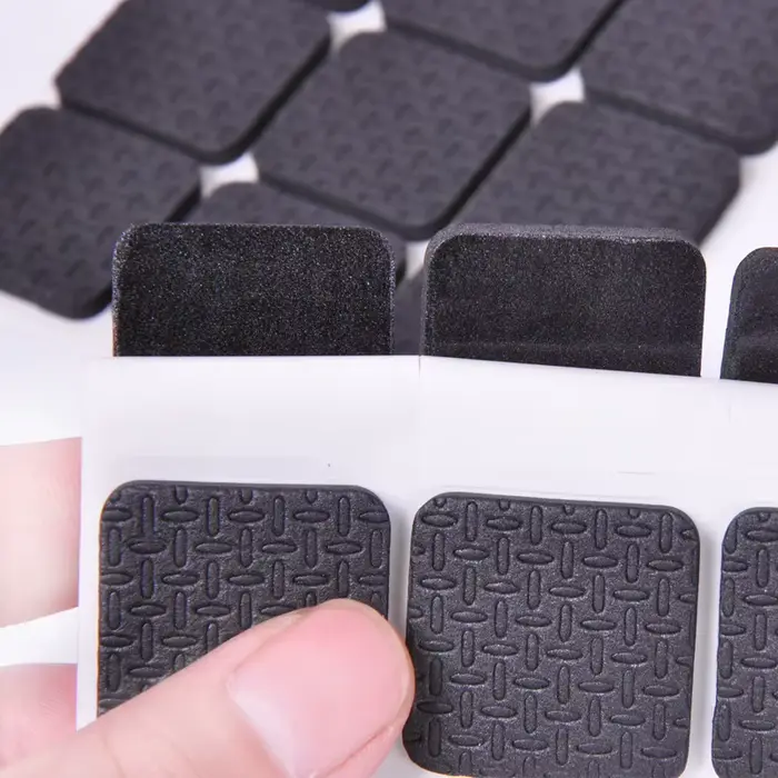 Coussinets en caoutchouc pour pieds de chaise, tapis antidérapant, amortisseur de pare-chocs, protection des pieds de Table auto-adhésive, matériel de protection du sol