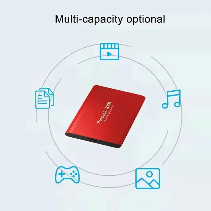 Disque SSD portable 1 To 2 To 4 To 16 To