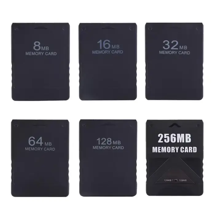 Pour carte mémoire PS2 8 mo 16 mo 32 mo 64 mo 128 mo