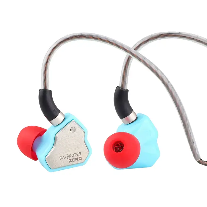 7Hz Salnotes zéro HiFi 10mm pilote dynamique dans l'oreille écouteur IEM métal Composite diaphragme 