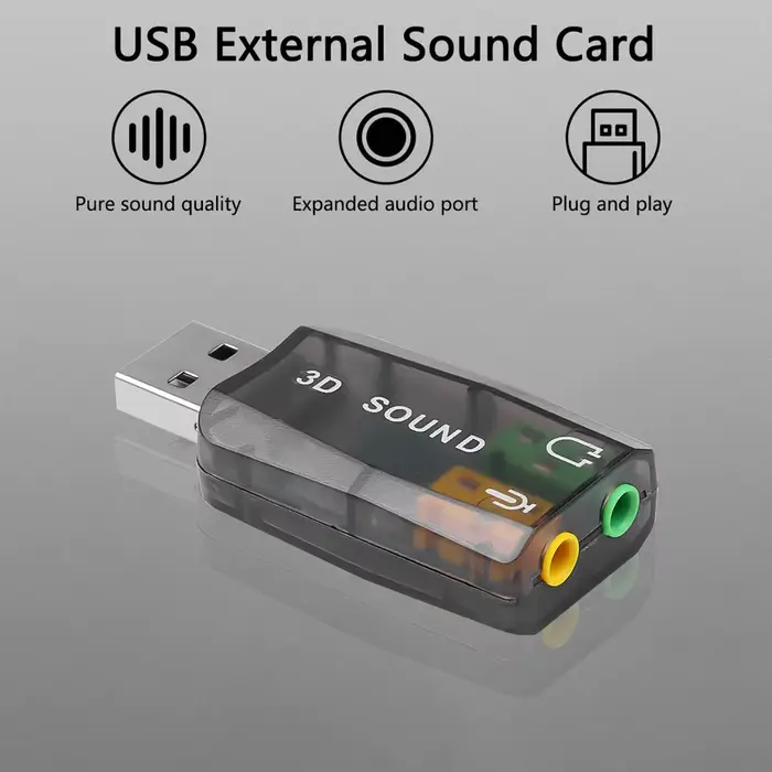 Carte son USB externe Mini